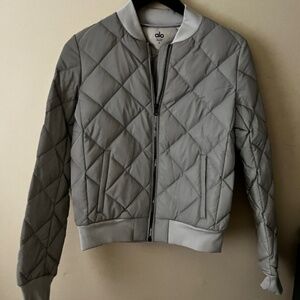 Alo Yoga Reflective Idol Bomber Jacket in S